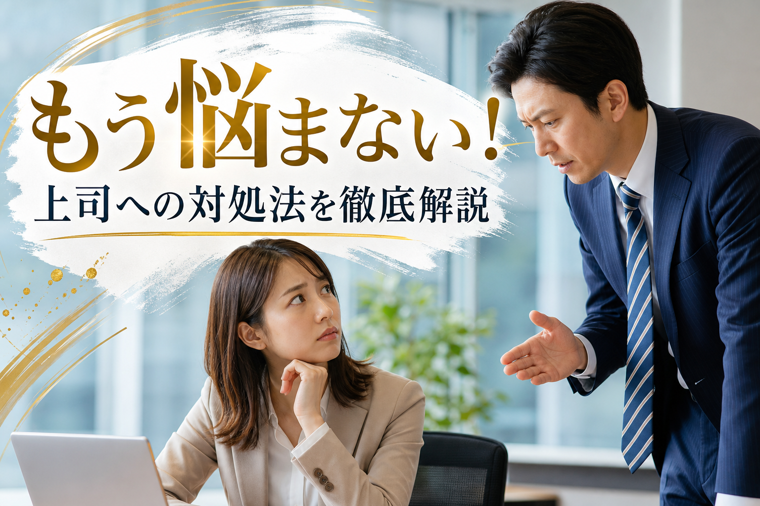 もう悩まない！上司への対処法を徹底解説