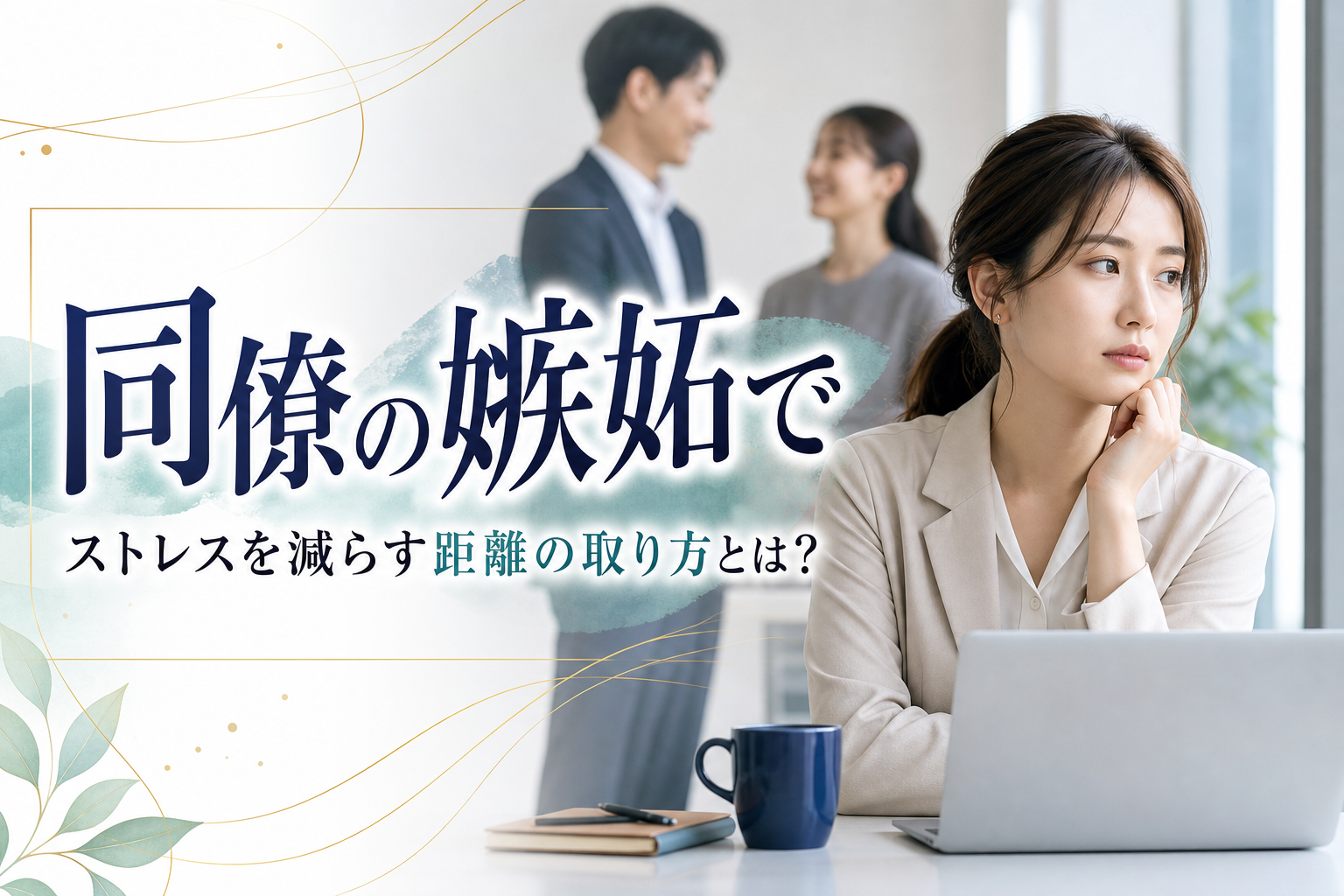 同僚の嫉妬でストレスを減らす距離の取り方とは？